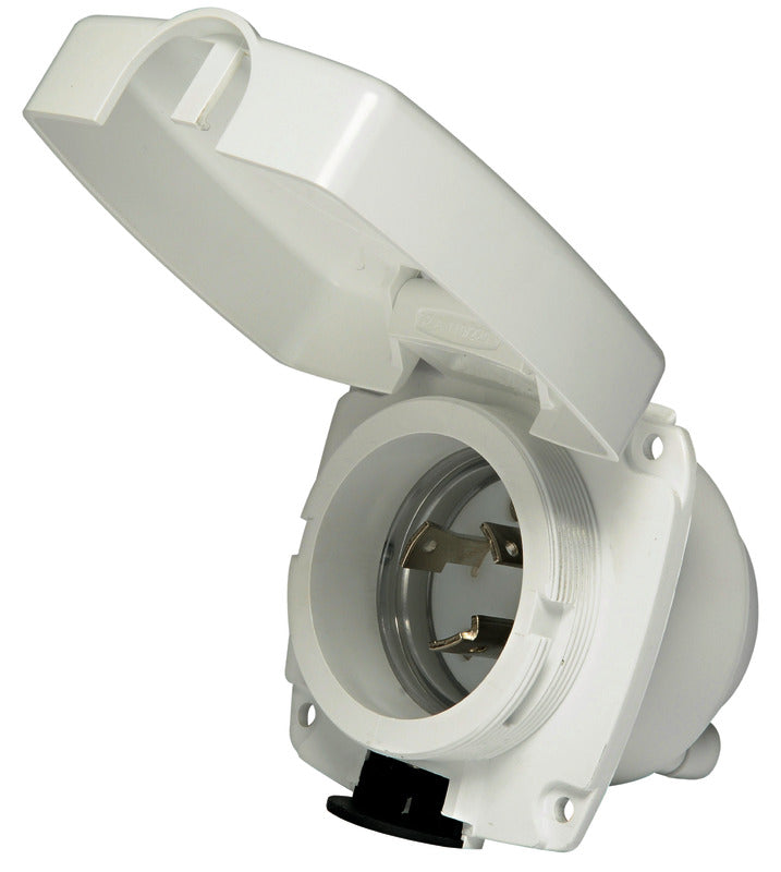 New Edge white socket 30 A - foto originale Osculati Srl