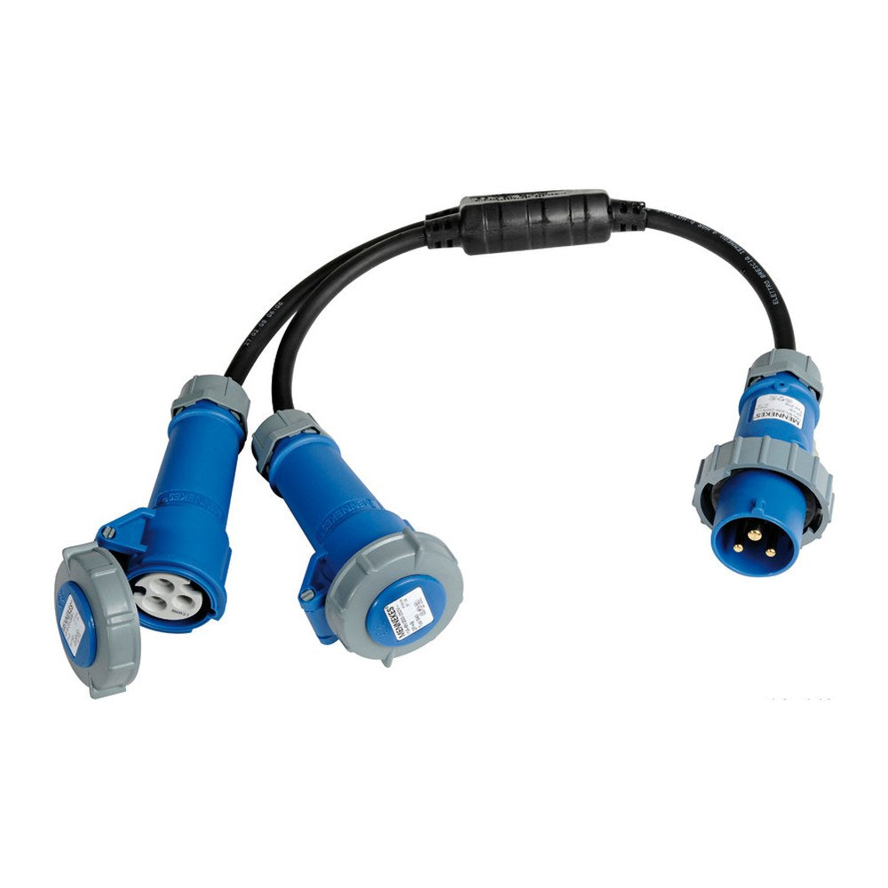 Twin socket plug for deck connection - foto originale Osculati Srl