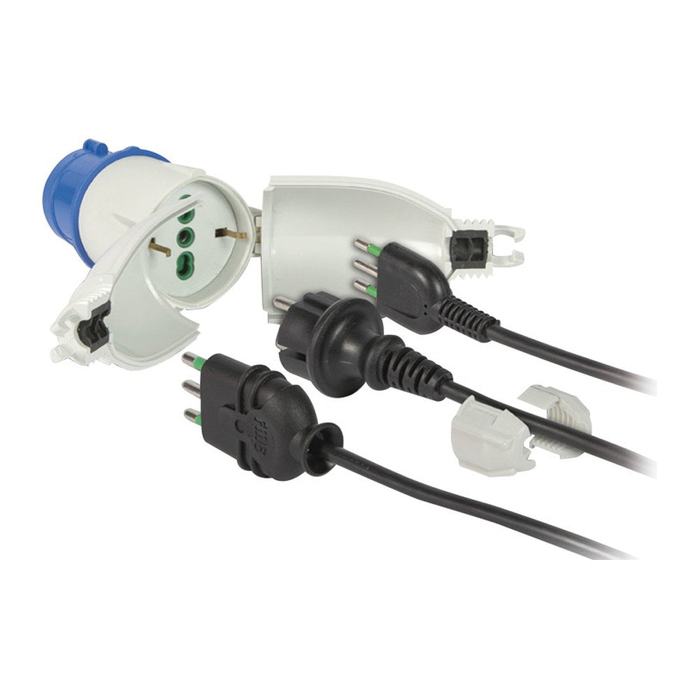Watertight quayside converter for Schuko sockets - foto originale Osculati Srl