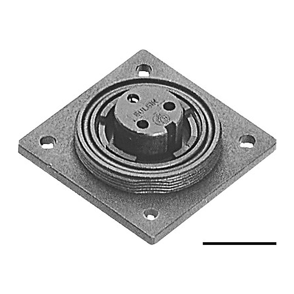 Bulgin 9-pole built-in socket, female contacts - foto originale Osculati Srl