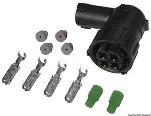 Outlet connector f. 14.383.12/24 - foto originale Osculati Srl