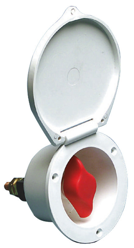 Heavy Duty marine battery switch white - foto originale Osculati Srl