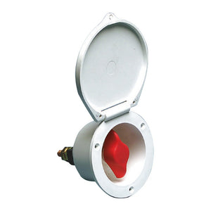 Heavy Duty marine battery switch white - foto originale Osculati Srl