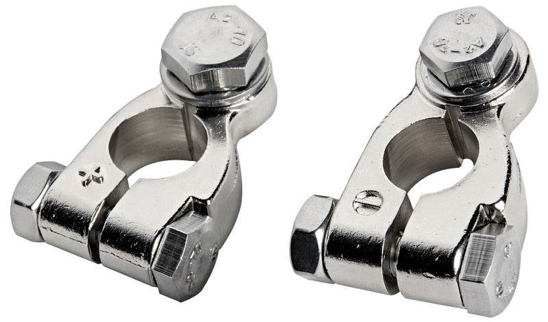 Pair of Big battery clips - foto originale Osculati Srl