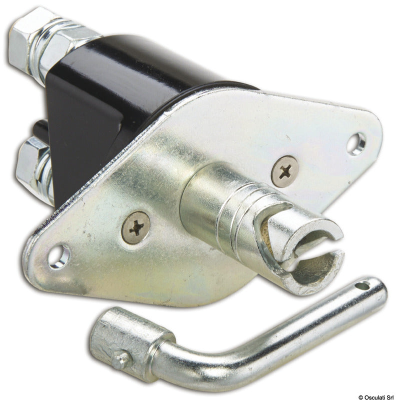 Battery switch brass and bakelite for large boats - foto originale Osculati Srl