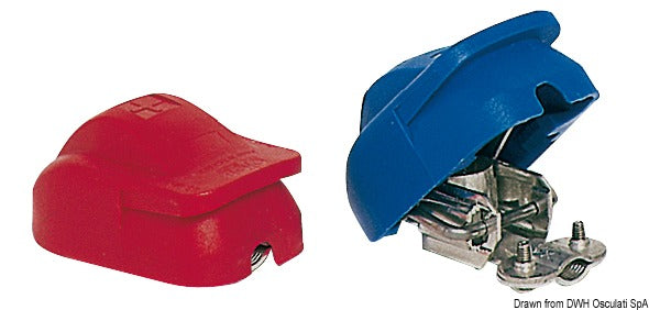 Battery clips snap mounting - foto originale Osculati Srl