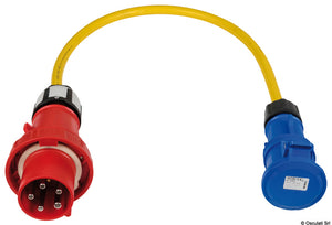 Prewired adapter for 63A socket and 32A plug - foto originale Osculati Srl