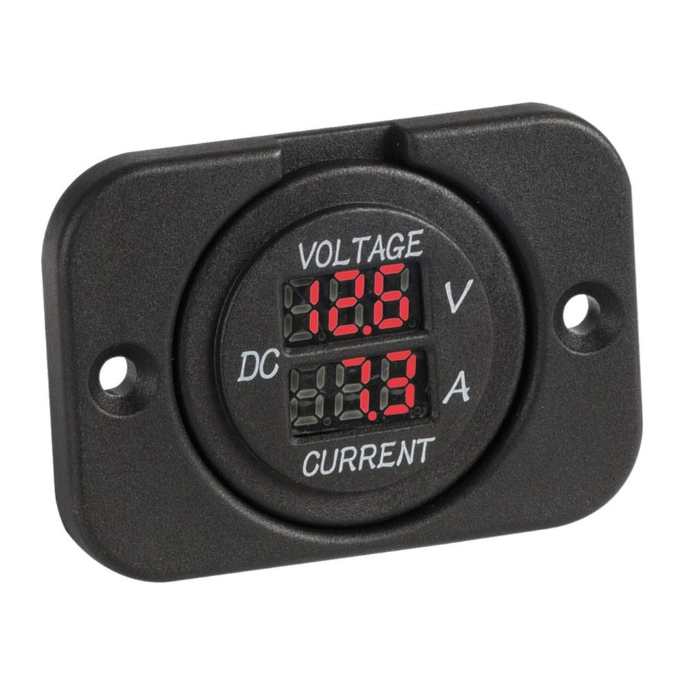 Digital voltmeter, digital ammeter - foto originale Osculati Srl