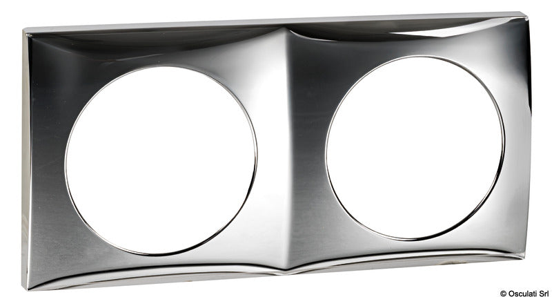 BERKER double frame chromed - foto originale Osculati Srl