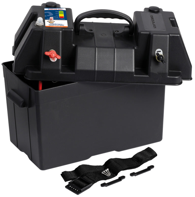 Power Centre Deluxe battery box - foto originale Osculati Srl
