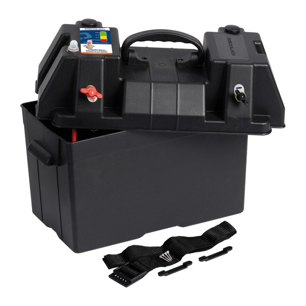 Power Centre Deluxe battery box - foto originale Osculati Srl