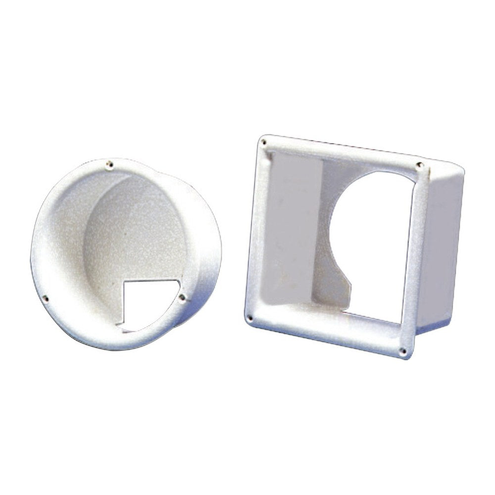 Built-in battery isolator compartment Ø 143 mm - foto originale Osculati Srl