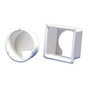 Built-in battery isolator compartment Ø 143 mm - foto originale Osculati Srl