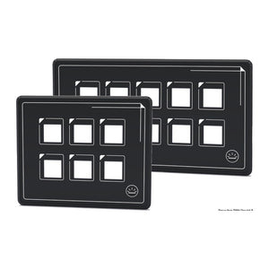 Touch-control electric panel 6 switches - foto originale Osculati Srl