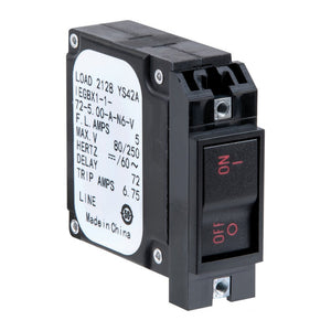 Flush mount lever switch horizontal mounting 15 A - foto originale Osculati Srl