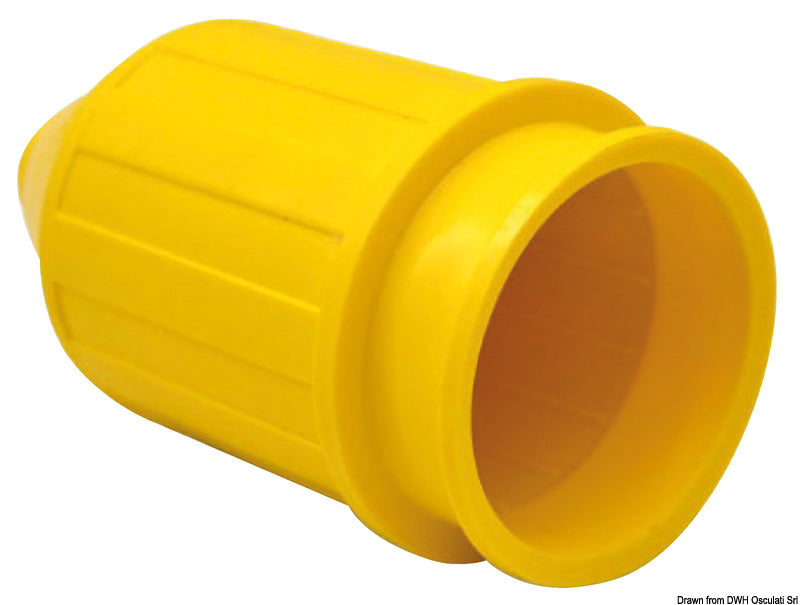 Marinco Watertight cap for 14.636.10 yellow PVC - foto originale Osculati Srl