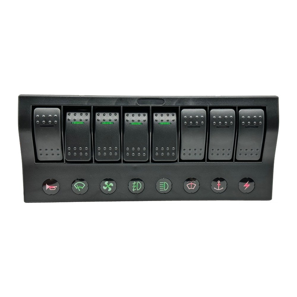 PCP Compact electric panel w/8 switches - foto originale Osculati Srl
