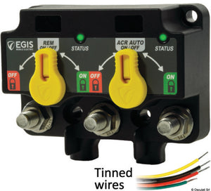 Egis XD Flex L Dual - (VSR/Relay) w/Knobs - Flying Wires - foto originale Osculati Srl