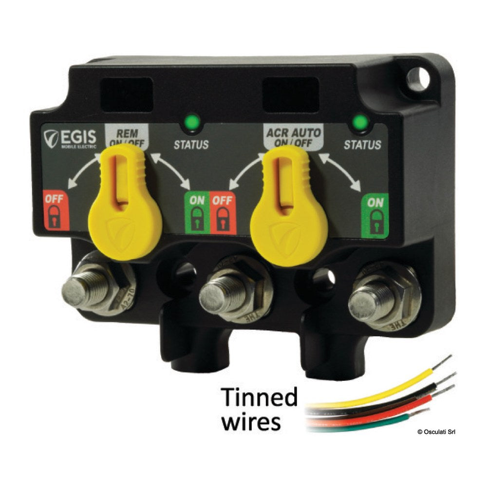 Egis XD Flex 2 Dual - (VSR/Relay) w/Knobs - Flying Wires - foto originale Osculati Srl