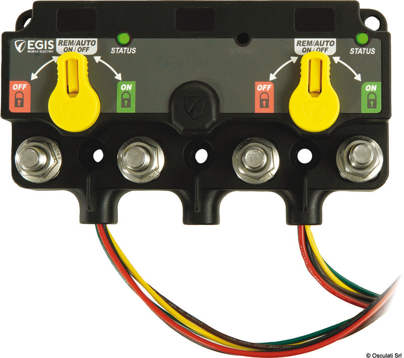 Egis XD Flex 2 Triple - (2 Pole Relay) w/Knobs - Flying Wires - foto originale Osculati Srl