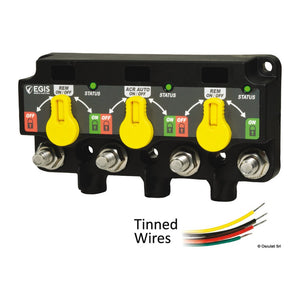 Egis XD Flex 2 Triple - (Relay/VSR/Relay) w/Knobs - Flying Wires - foto originale Osculati Srl