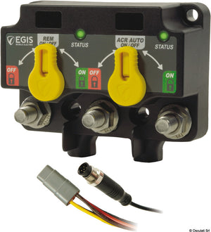 Egis XD NMEA 2000 Dual - (Relay/VSR) w/Knobs - 8P DT - foto originale Osculati Srl