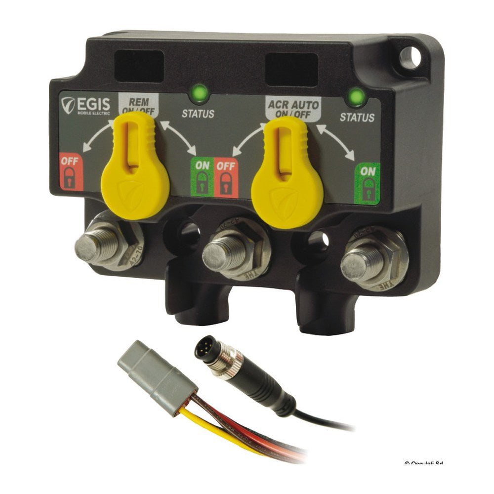 Egis XD NMEA 2000 Dual - (Relay/VSR) w/Knobs - 8P DT - foto originale Osculati Srl