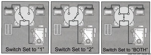 Battery switch 300A OFF-1-BOTH-2 - foto originale Osculati Srl