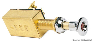ON-OFF LED switch light indicator green - foto originale Osculati Srl