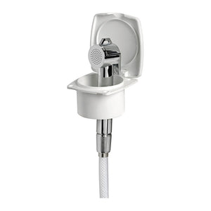 New Edge white shower PVC SS hose 4 m - foto originale Osculati Srl