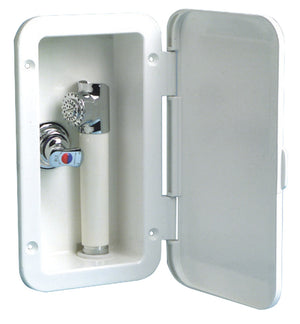 Shower box with mixer PVC hose 4 m Wall mounting - foto originale Osculati Srl
