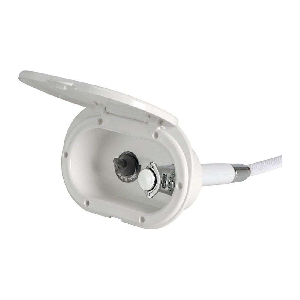 Shower box ON-OFF switch PVC hose 4 m - foto originale Osculati Srl