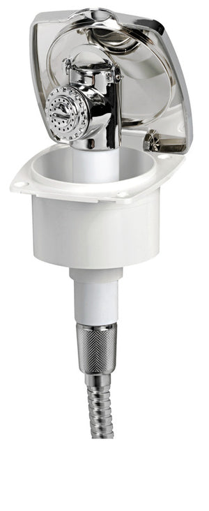 New Edge shower chromed PVC hose 2.5 m - foto originale Osculati Srl