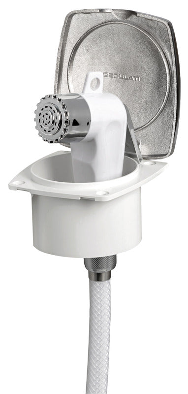 New Edge SS deck shower PVC hose 2.5 m - foto originale Osculati Srl