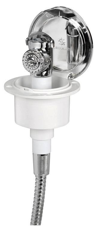 Classic Evo chromed shower box SS hose 2.5 m - foto originale Osculati Srl