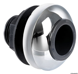 Push button shower white PVC hose 2.5 m - foto originale Osculati Srl