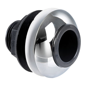 Push button shower white PVC hose 4 m - foto originale Osculati Srl