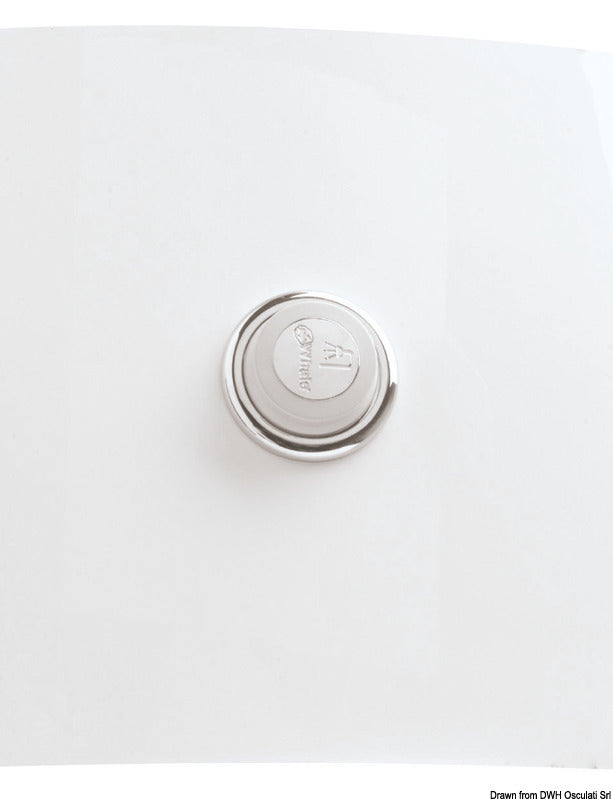 WHALE Twist® Mk2 deck shower white 190x57mm - foto originale Osculati Srl