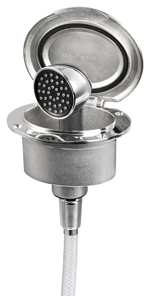 Elissa deck shower w/Keji shower PVC hose 2.5m - foto originale Osculati Srl