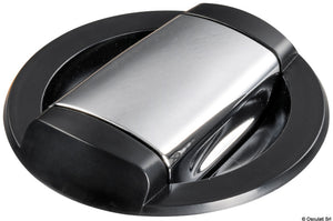Saturn shower w/horizontal mixer black - foto originale Osculati Srl