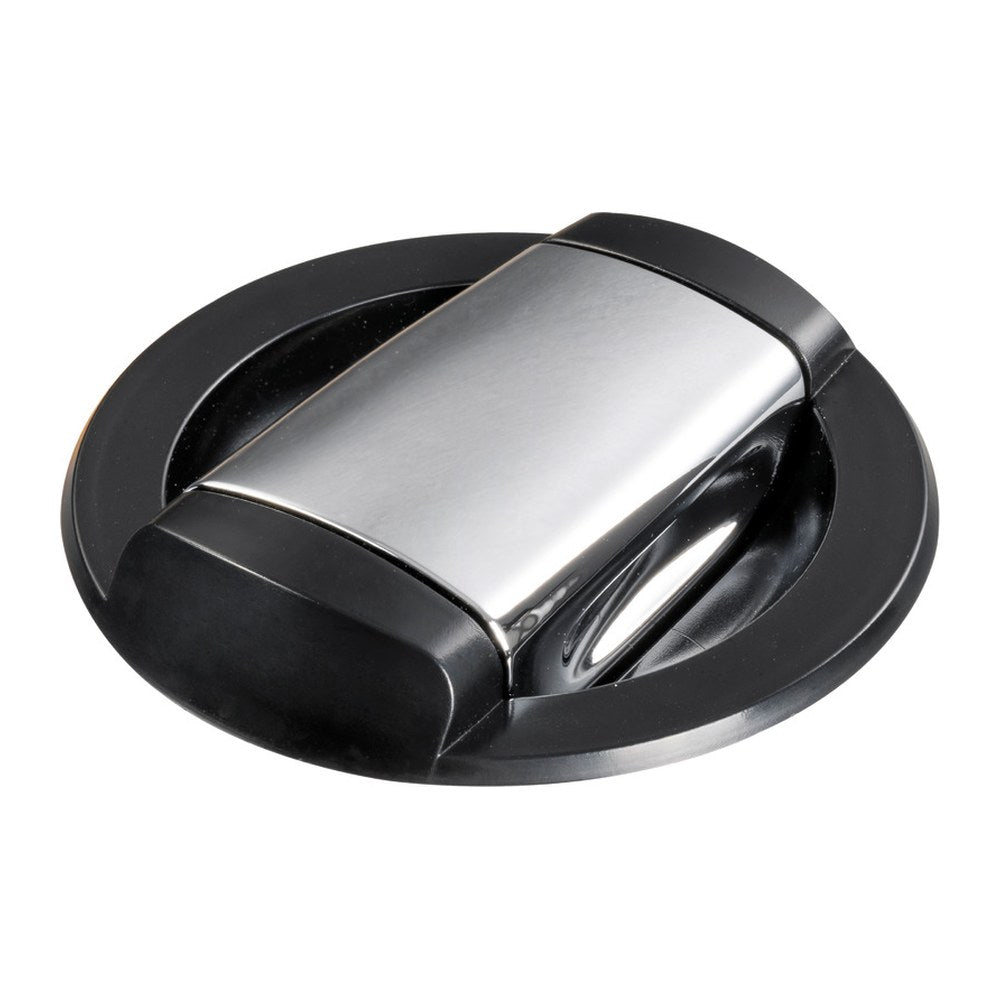 Saturn shower w/horizontal mixer black - foto originale Osculati Srl