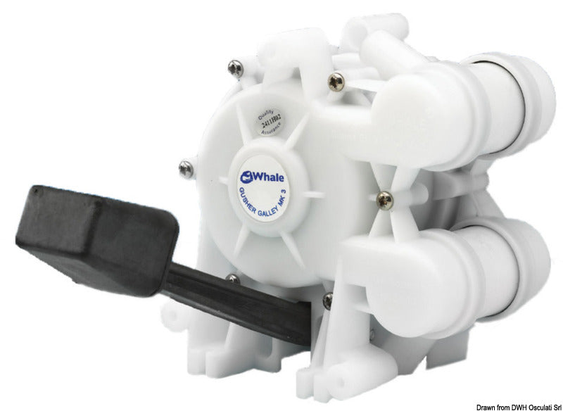 Whale Gusher MK3 foot pump - foto originale Osculati Srl