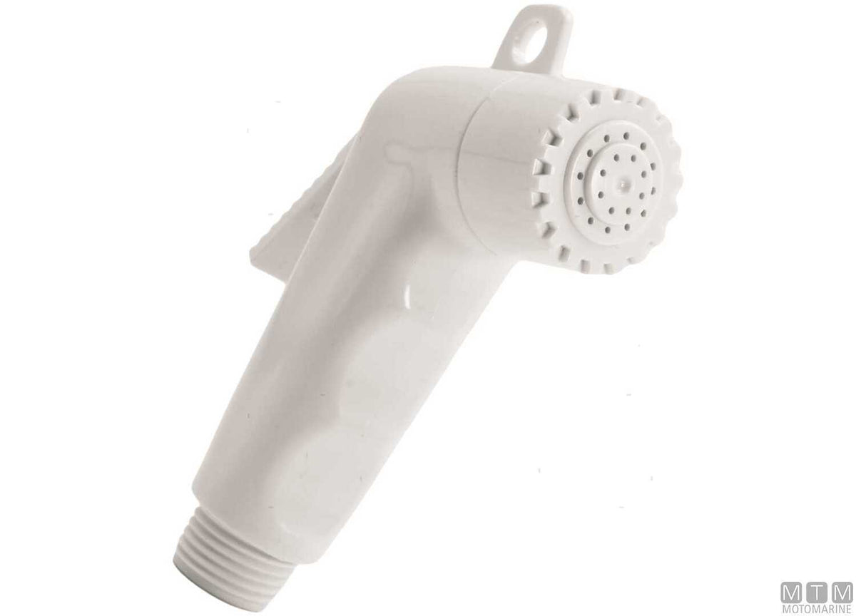 Hold shower head ABS white - original photo Motomarine Srl