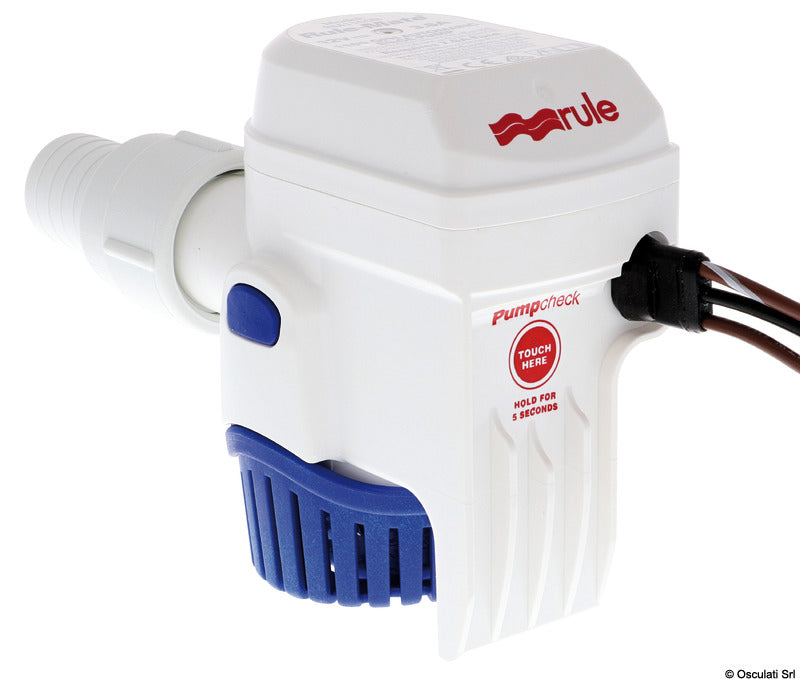 Rule Mate automatic bilge pump 55 l/min 24 V - foto originale Osculati Srl