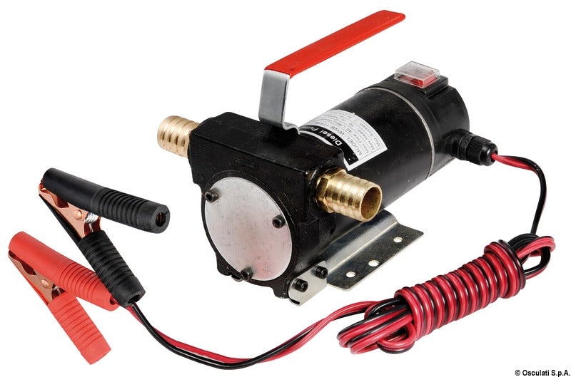 Pump for gasoil pouring 12 V 50 l/min - foto originale Osculati Srl