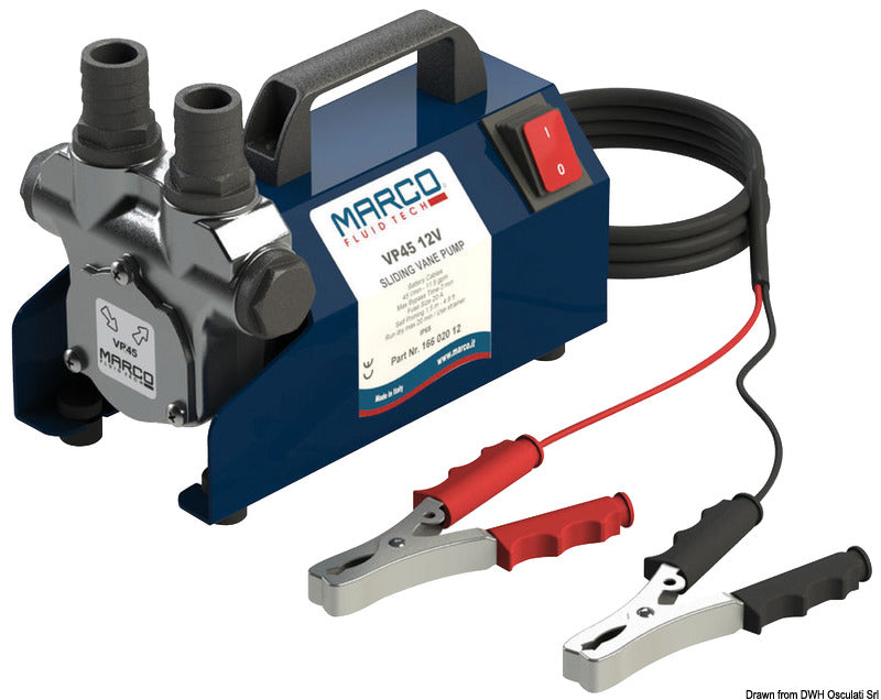 Marco Electropump for gasoil/oil transfer 24 V - foto originale Osculati Srl