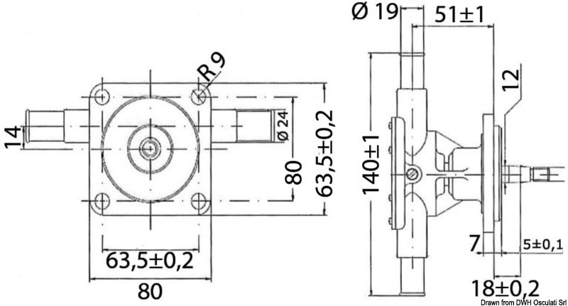 Nauco 324485 pump - foto originale Osculati Srl