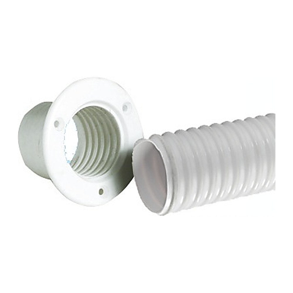 Flexible PVC hose white roll 10 m (pack of 10) - foto originale Osculati Srl