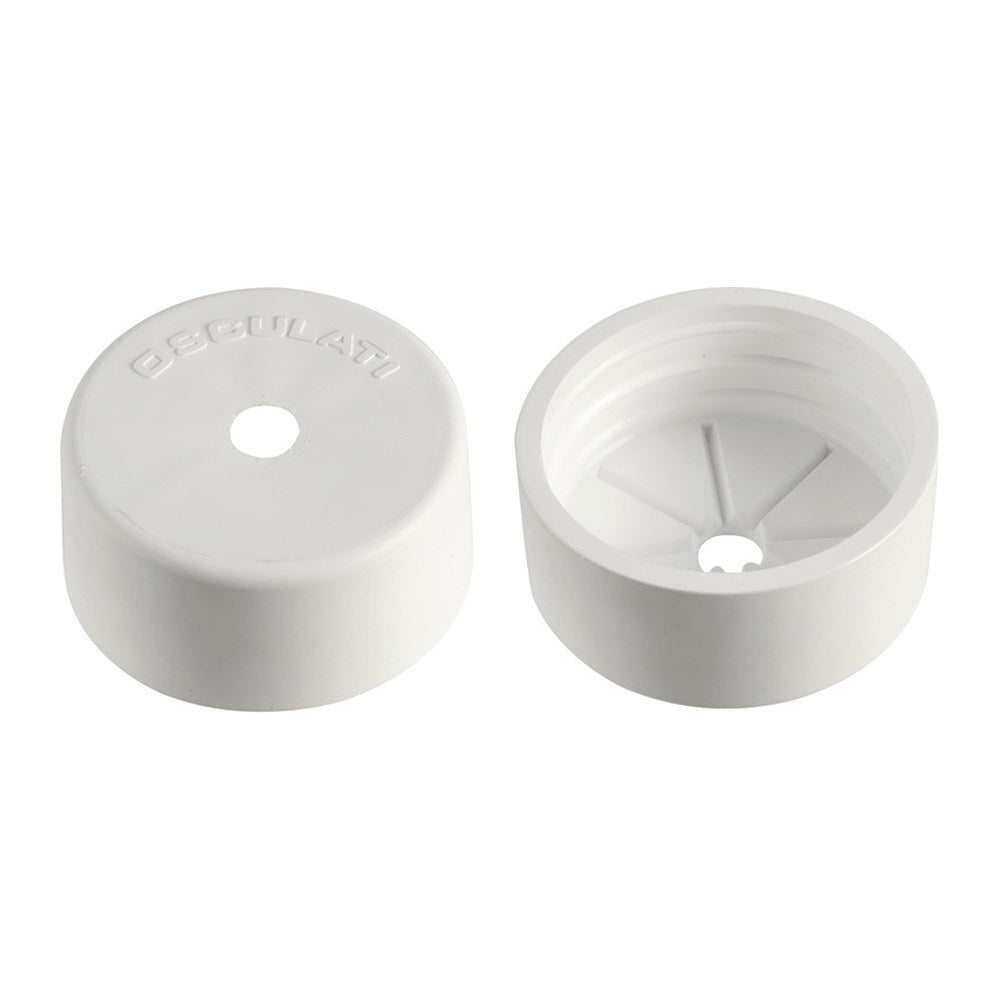 End cap for tubes 16.104.39 white (pack of 10) - foto originale Osculati Srl