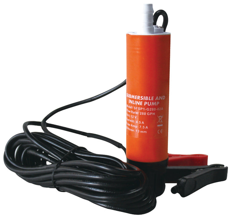 Submersible centrifugal pump 12V - 18l/min - foto originale Osculati Srl